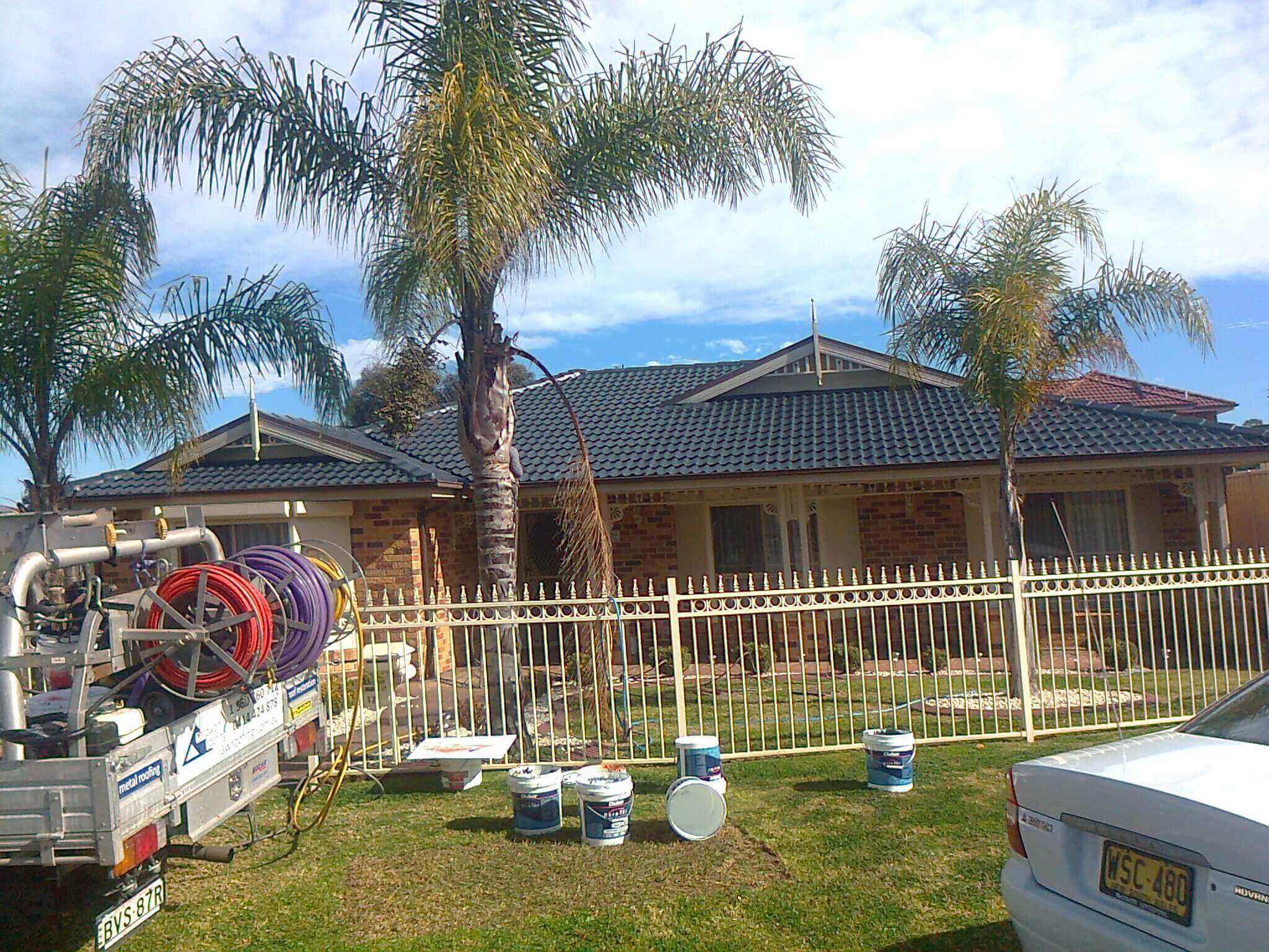 Roof after RoofingCorp completed the work