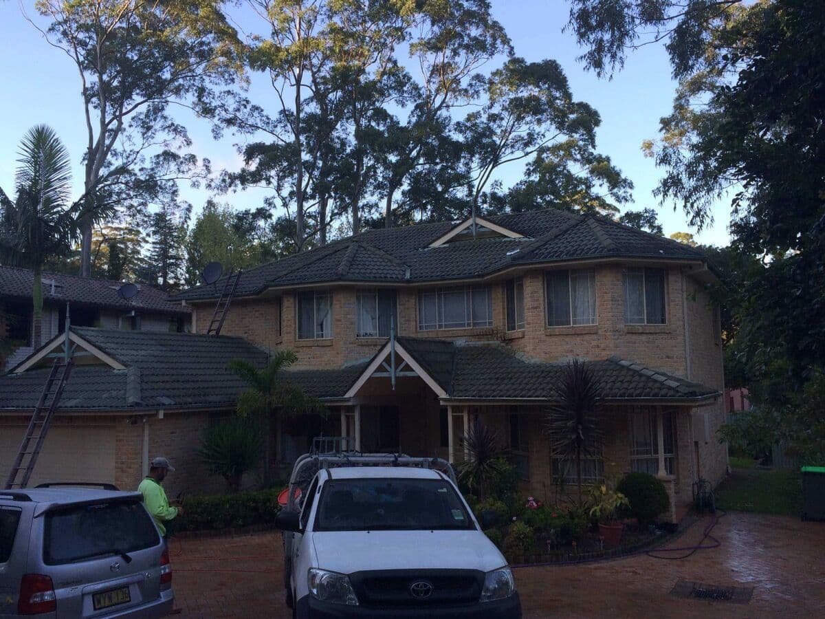 Roof before RoofingCorp began the work