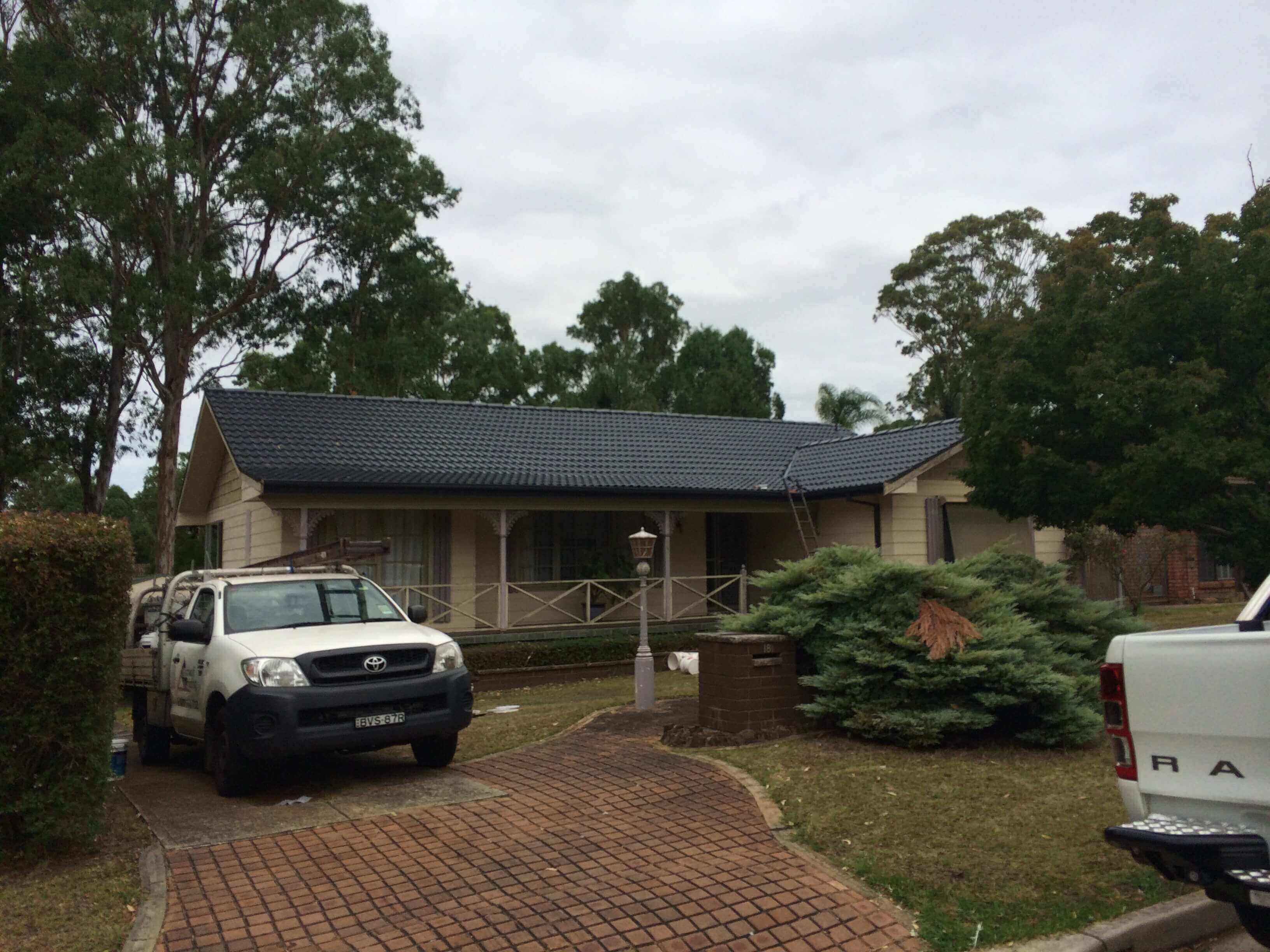 Roof restoration completed