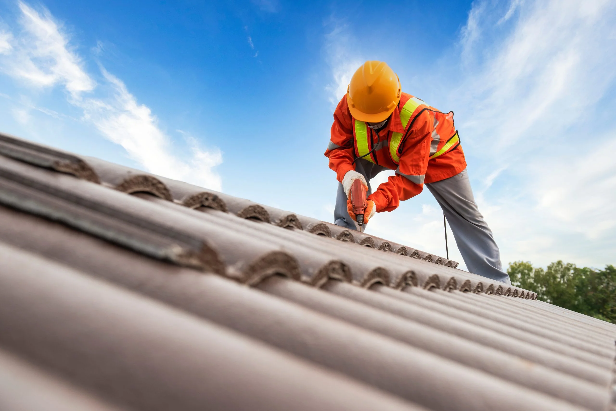RoofingCorp tradesman performing preventative roof maintenance in Sydney